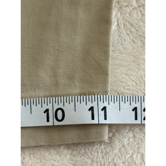 Eddie Bauer Women's Sunwashed Canvas Crop Pull-On Pants Costal Tan Pockets Sz 3X - Picture 15 of 15